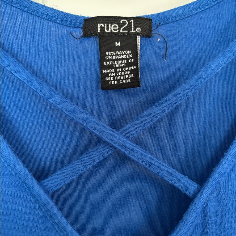 Blue Tank Top - Picture 2 of 3